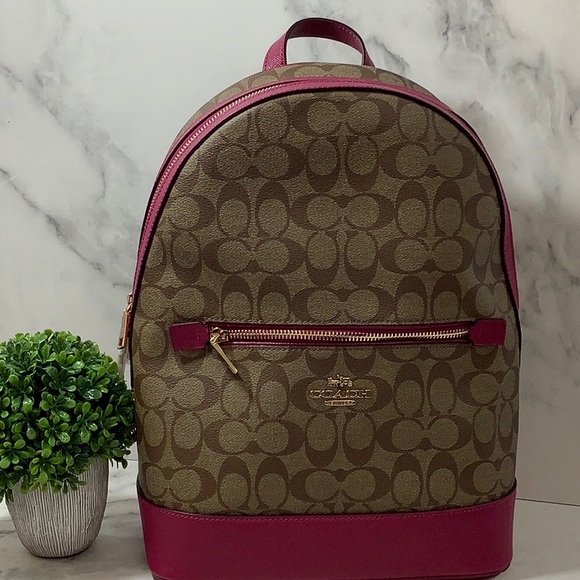 coach colorful backpack